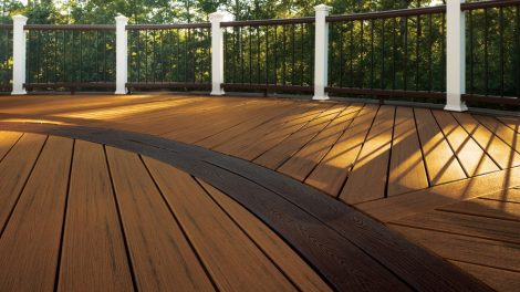 Plastic Wood Composite Decks For Daily Use